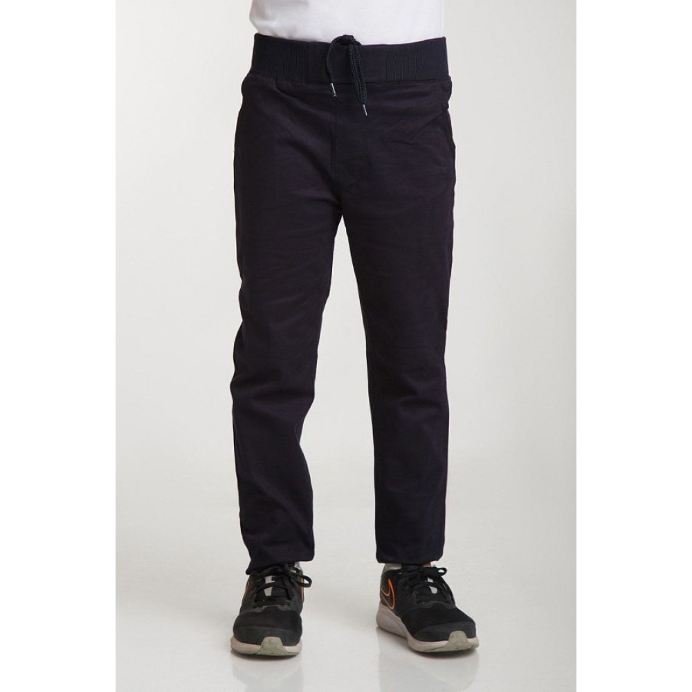 Men's Ribbed Waist Canvas Trousers - Comfortable & Durable (Plus Size Available)