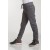 Gray Ribbed Waist Canvas School Pants - Comfortable & Stylish (Plus Size Available)