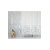 Tropikhome 180x200cm White Polyester Bathroom Curtain