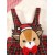 Baby Girls Christmas Deer Plaid Dress Set – Spring & Autumn Long-Sleeved Jumpsuit