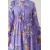 Judge Collar Hijab Dress – A. Lilac, Elegant Buttoned Modest Wear