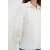 White Balloon Sleeve Cotton Regular Fit Woven Shirt