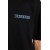 Comfortable Fit Black Cotton T-Shirt – Back Printed, Long Sleeve