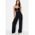 Trendyol Collection Woven Black Corset Trousers – Wide Leg High Waist