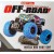 Metal Big Foot Car Toy - 4WD Friction-Powered Monster Truck for Boys (Blue)