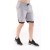 Ghassy Co Men's Quick-Dry Gray Running Shorts – 2-in-1 Training & Fitness Tights