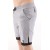 Ghassy Co Men's Quick-Dry Gray Running Shorts – 2-in-1 Training & Fitness Tights