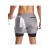 Ghassy Co Men's Quick-Dry Gray Running Shorts – 2-in-1 Training & Fitness Tights