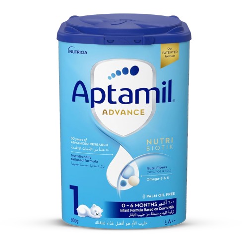 Aptamil Advance 1 Infant Formula for 0-6 Months | 800g