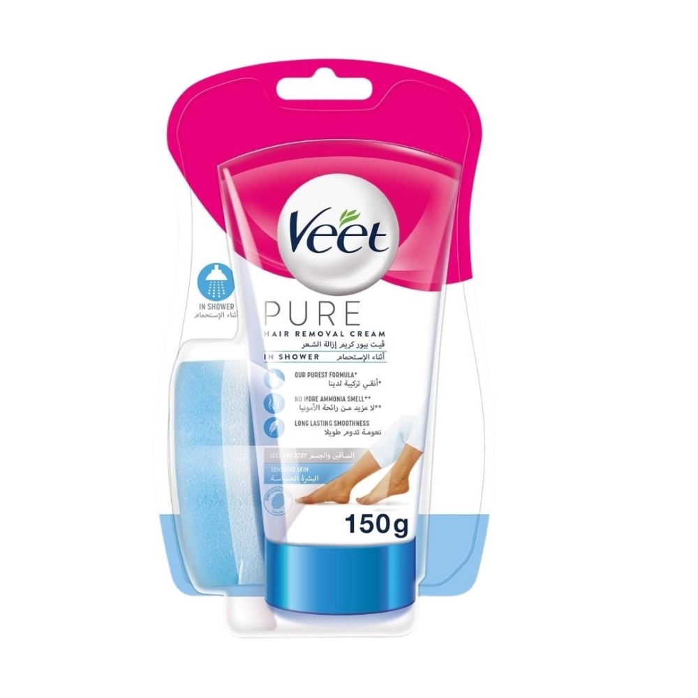 Veet Pure In-Shower Hair Removal Cream for Sensitive Skin