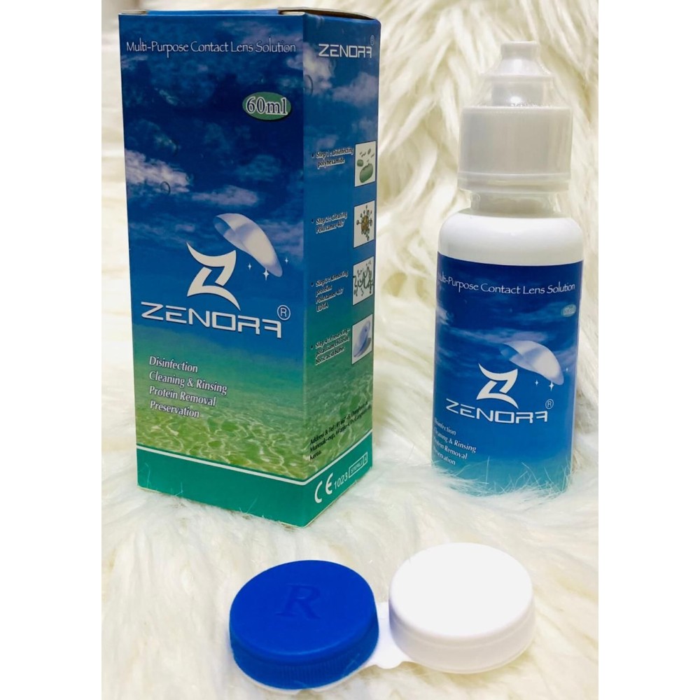 Zenora Multipurpose Contact Lens Solution | Clean, Comfort & Care