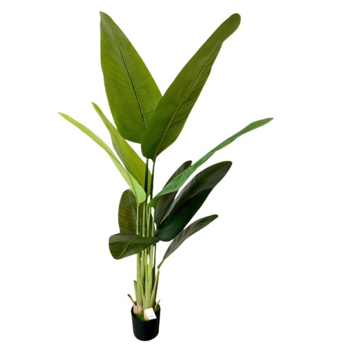 Skade Faux Bird of Paradise Artificial Plant – Realistic Palm Tree (160cm)