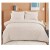 King Size Tufted Leaf Pattern Comforter Set - Lightweight, Textured Bedding with Tufted Pillowcase