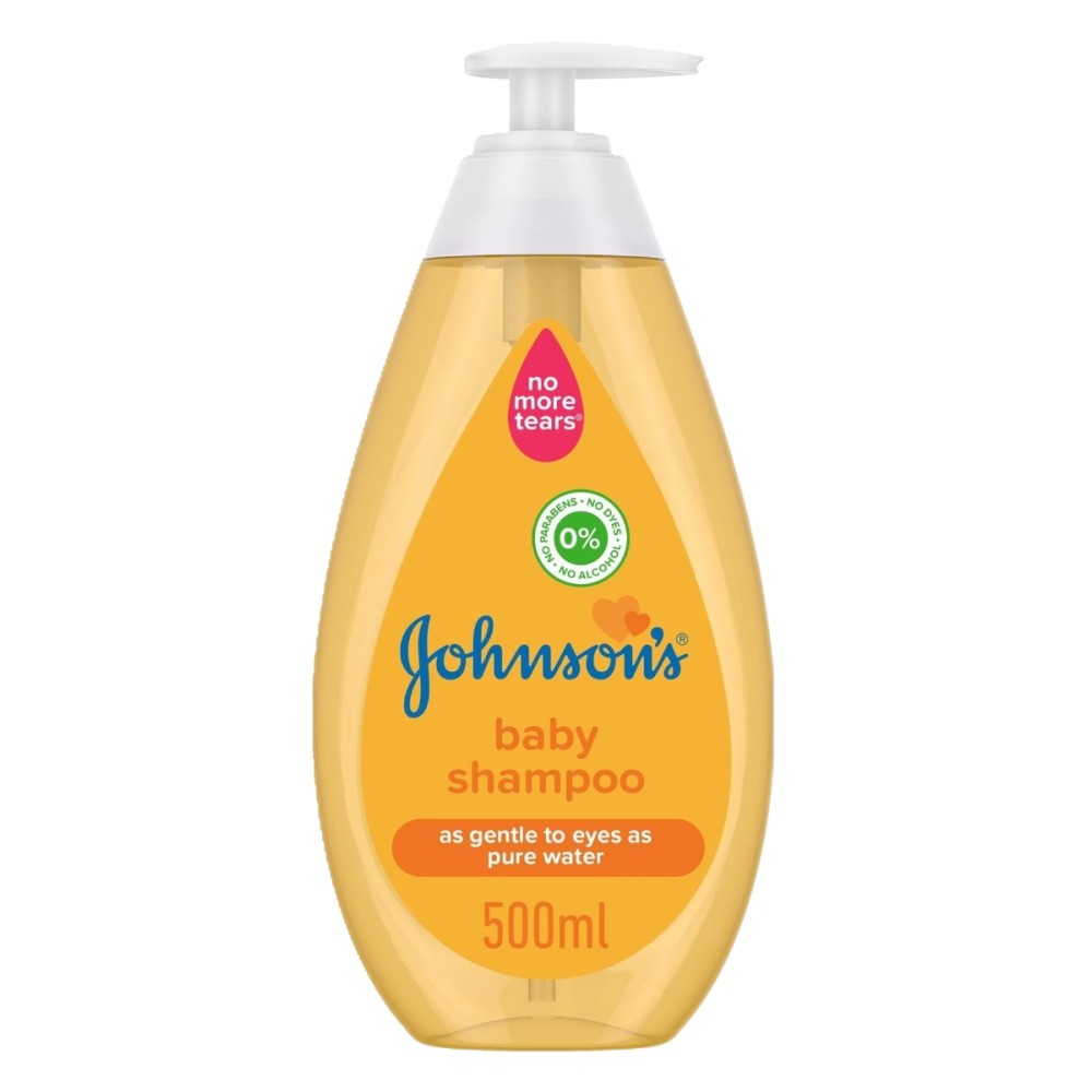 Johnson's Baby Shampoo 500ml – Gentle & Tear-Free Care