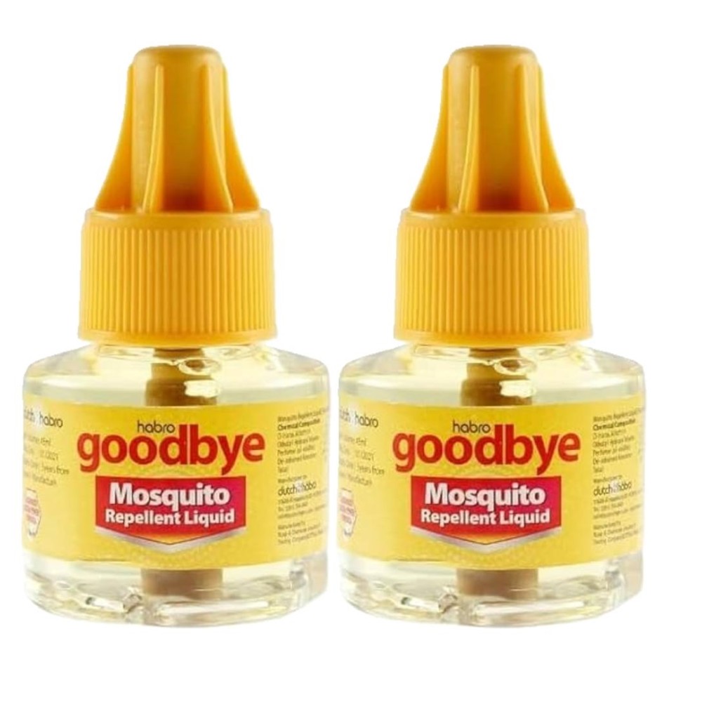 Habro Goodbye Mosquito Repellent Kit | 2x45ml | 120 Nights