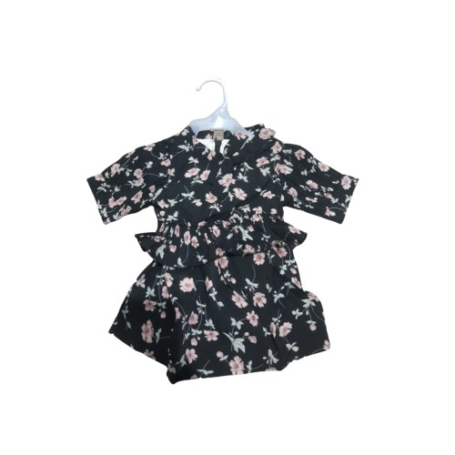 Baby Girls' Floral Ruffle Dress – Cute Allover Print