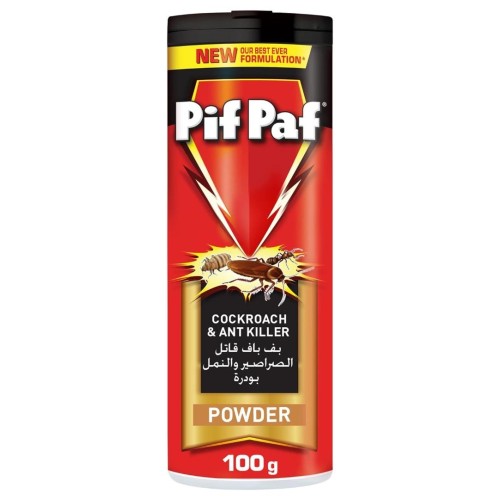 Pif Paf Cockroach & Ant Killer Powder - 100g