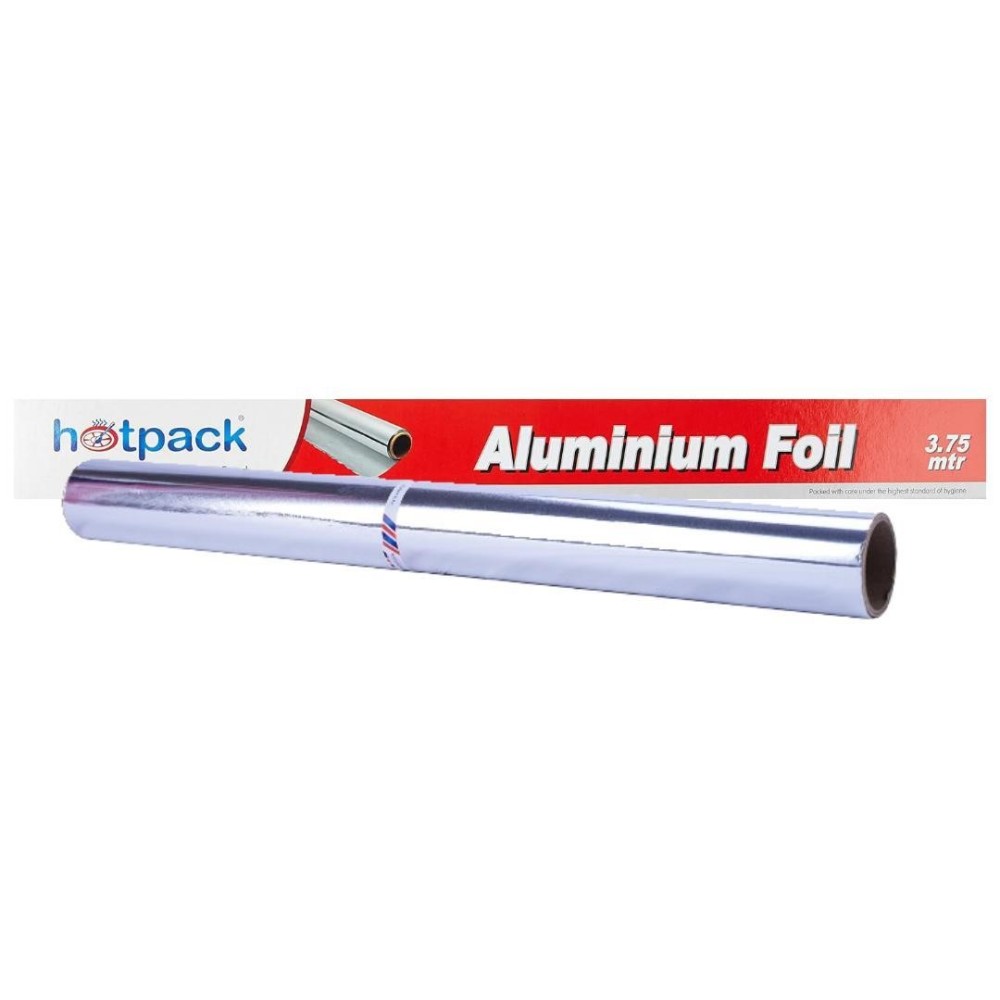 Hotpack Aluminum Foil Roll - 45 cm x 3.75 Meter | Food Storage & Cooking