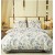 King Size Daphne Floral Comforter Set - 6-Piece Botanical Bedding with Tufted Pillowcases