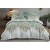 King Size Royal Spearmint Green Comforter Set - 6pcs Bedding with Tufted Pillowcases