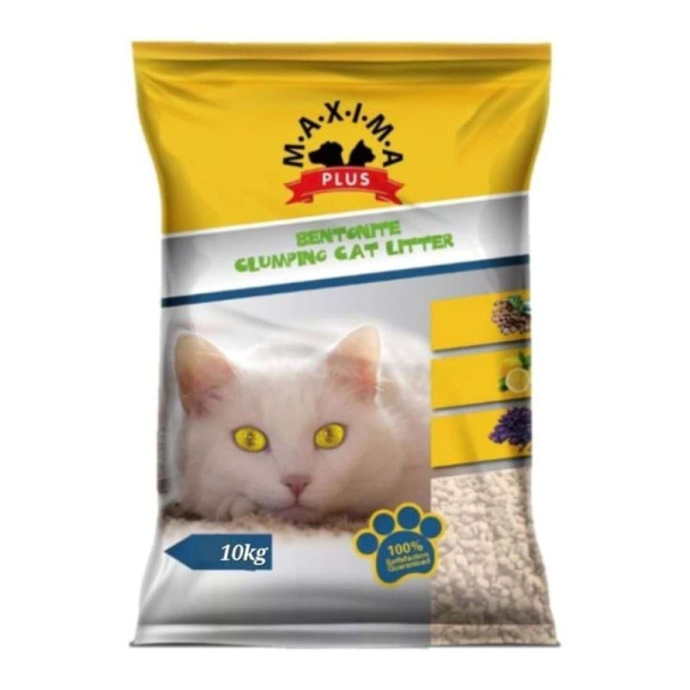 Maxima Plus Bentonite Clumoing Cat Litter (10kg)