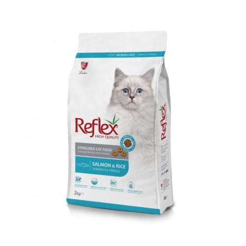 Reflex Salmon & Rice Sterilized Cat Food 2kg