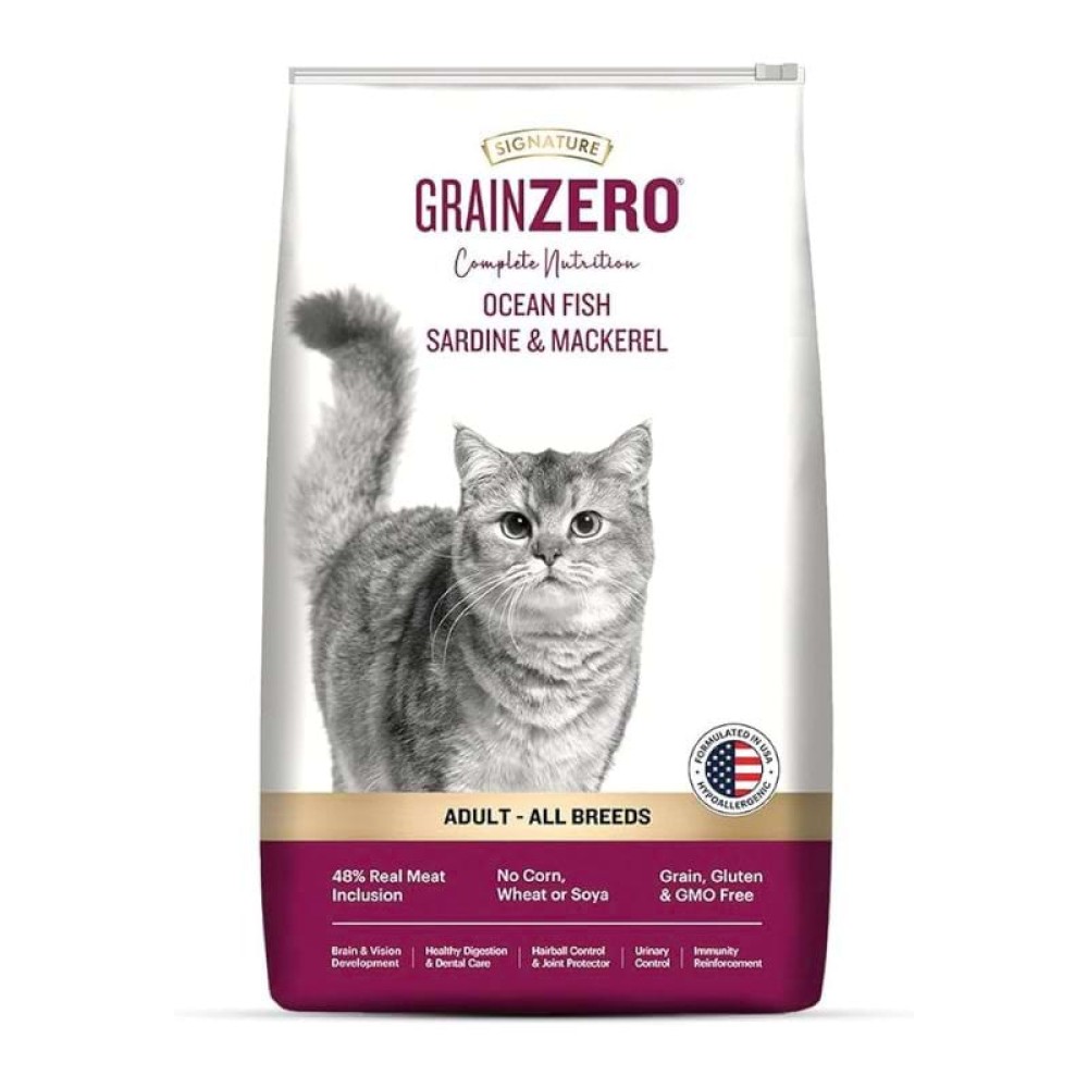 Signature Grain Zero Adult Dry Cat Food 1.5 kg