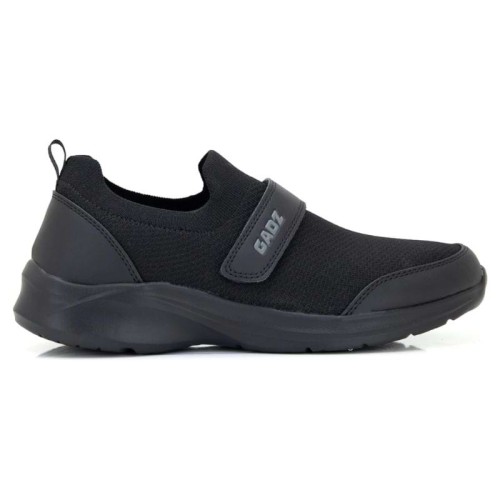 GADZ Walk-Lite Women's Black Sneakers – Lightweight Comfort and Sleek Style