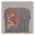 ONE PIECE Monkey d LuffY Print in Gray Men's T-Shirt