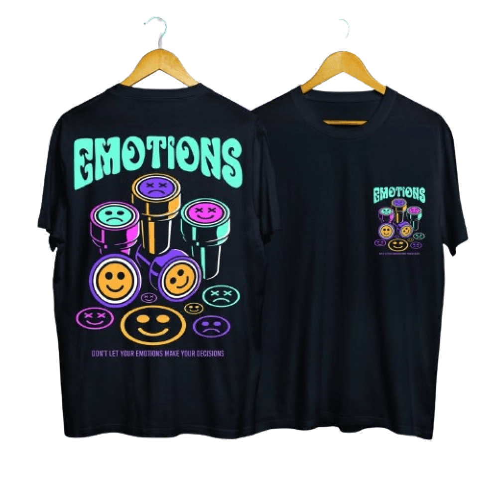 Emotions Print Men's T-Shirt