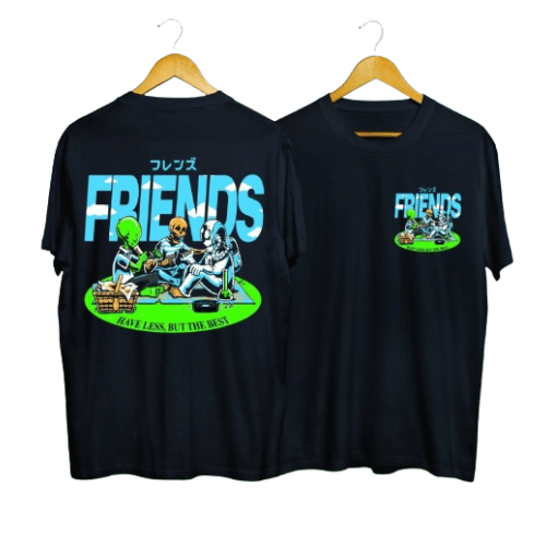 Friends illustration Print Men's T-Shirt