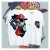 Hip Pop Panda Graphic Print in White Men's T-Shirt