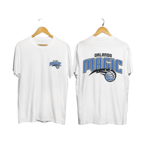 Orlando Magic print in White Men's T-Shirt