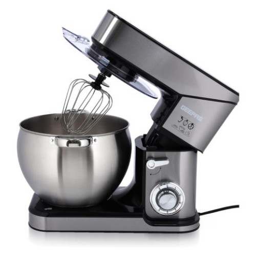 Geepas 2000W Stand Mixer – Powerful 10L Stainless Steel Bowl with Versatile Attachments