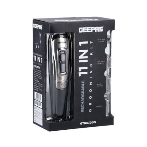 Geepas 11 in 1 Hair Trimmer – Multi-Function Grooming Kit for Precision and Versatility