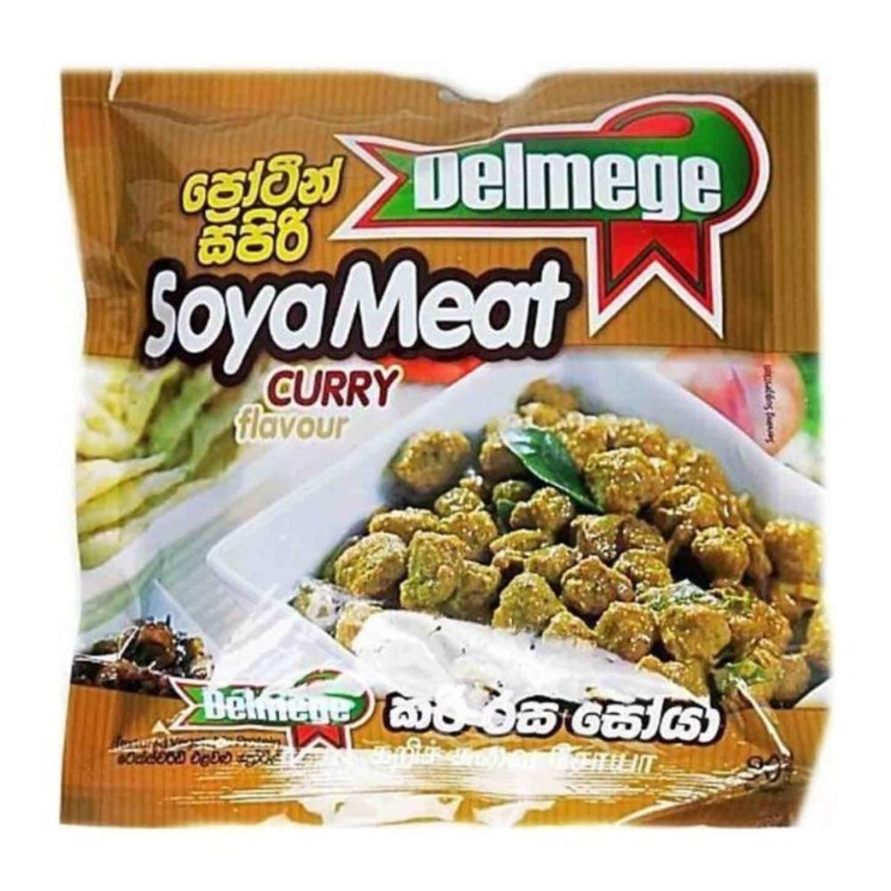 DELMEGE Soya Meat Curry Flavor 90g - Authentic Sri Lankan Taste