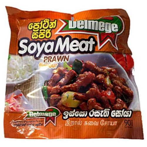 DELMEGE Soya Meat Prawns Flavor 90g - Seafood-Inspired Plant-Based Protein