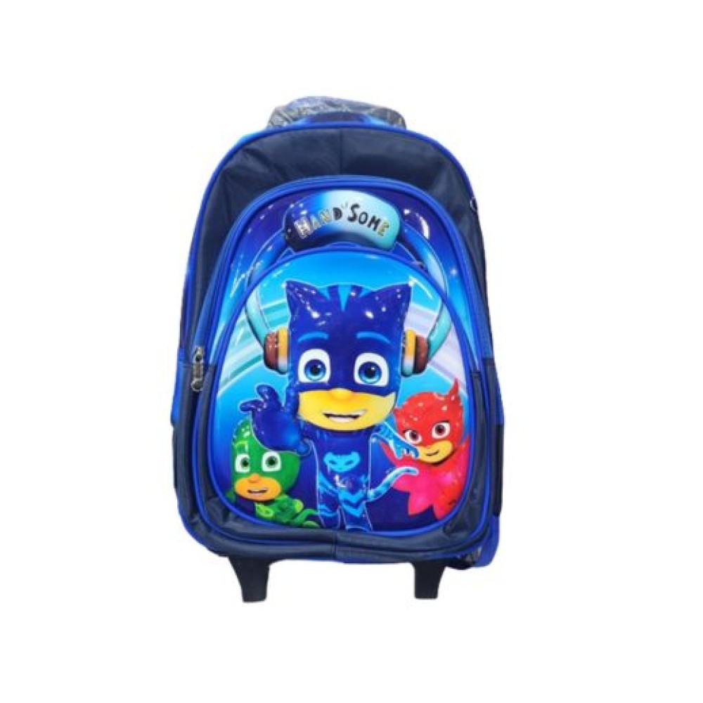 PJ Masks Backpack Trolley Bag with Extendable Handle