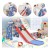 Children's Freestanding Indoor Slide - Safe, Durable, and Fun Toddler Playtime Solution