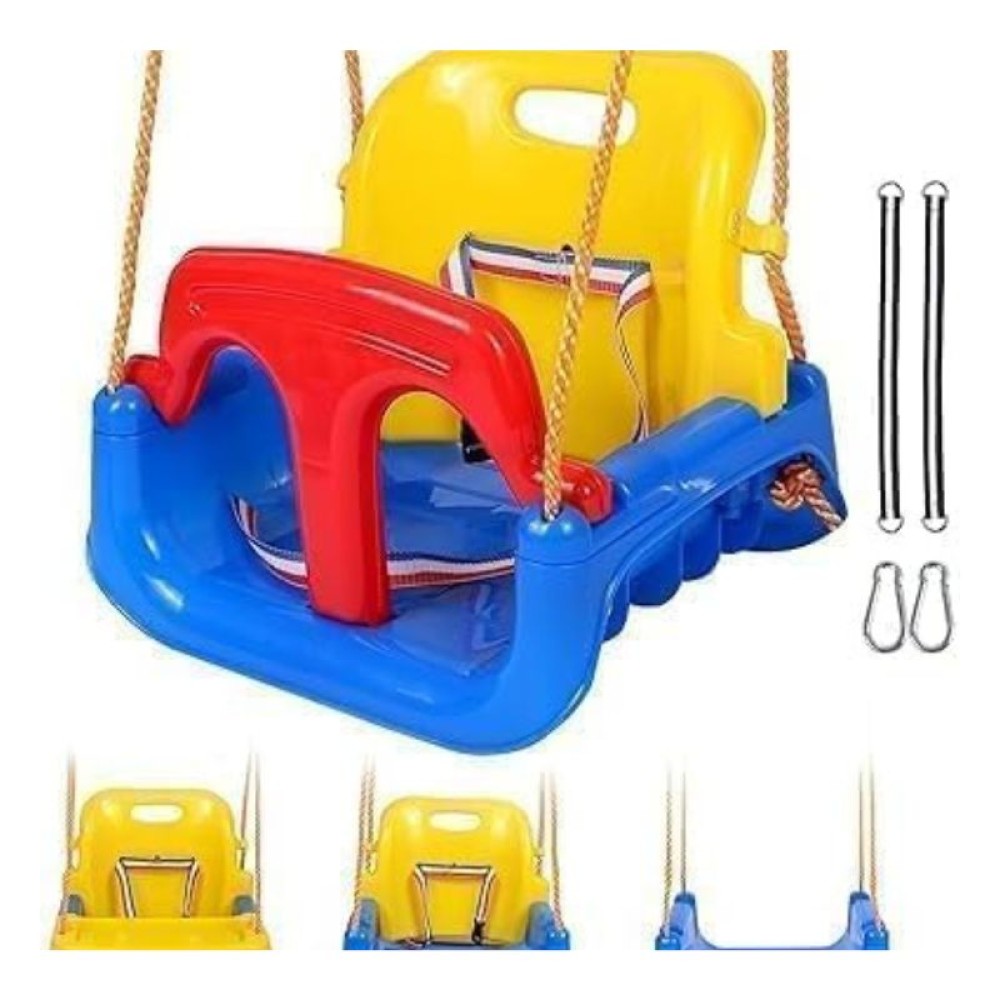 3 in 1 Plastic Swing for kids, Durable & Sturdy, Indoor & Outdoor