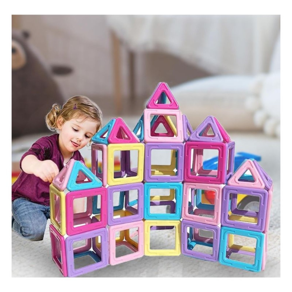 100Pcs Magnetic Building Tiles Set, Inspire Creativity and Imagination