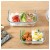 2Pcs Heat Resistant Glass Container, Storage Container