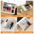 13pcs Clear Plastic Drawer Organizers