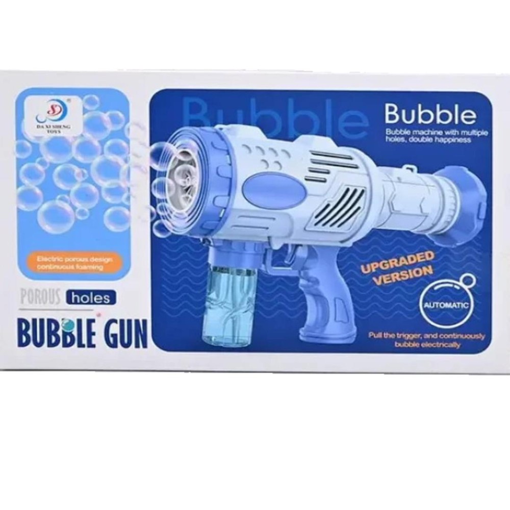 Bubble Gun with Lights and Sounds - Fun Soap Bubble Blaster for Kids