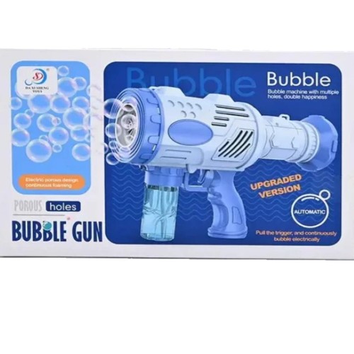 Bubble Gun with Lights and Sounds - Fun Soap Bubble Blaster for Kids