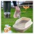 Anti-Splashing Cat Litter Box with Cleaning Scoop