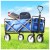 Foldable Garden Trolley Handcart – Large Capacity for Easy Transport