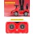 Red Sports Rider Ride-On Toy Car with Music for Kids - Safe, Fun, and Durable