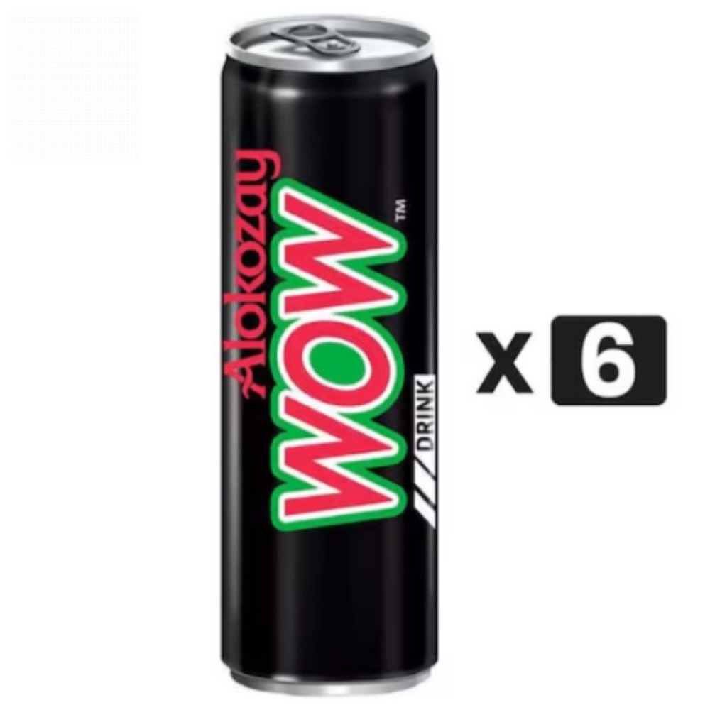 Alokozay Wow Drink 250ml Pack of 6