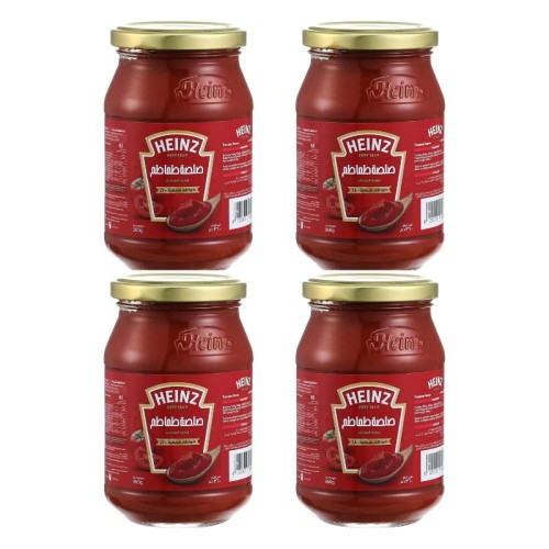 Heinz Tomato Paste 370g 3 Pack + Free 1 – Rich Flavor for Perfect Cooking